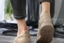 Жіночі кросівки шкіряні літні бежеві Yuves 115 Перфорація Фото 10