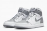 Кроссовки Nike Jordan 1 Retro High Og White/Grey 555088-037 Фото 6
