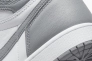 Кроссовки Nike Jordan 1 Retro High Og White/Grey 555088-037 Фото 9