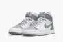 Кроссовки Nike Jordan 1 Retro High Og White/Grey 555088-037 Фото 16