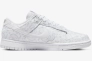 Кросівки Nike Dunk Low White Paisley White Dj9955-100 Фото 3