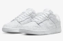 Кросівки Nike Dunk Low White Paisley White Dj9955-100 Фото 5