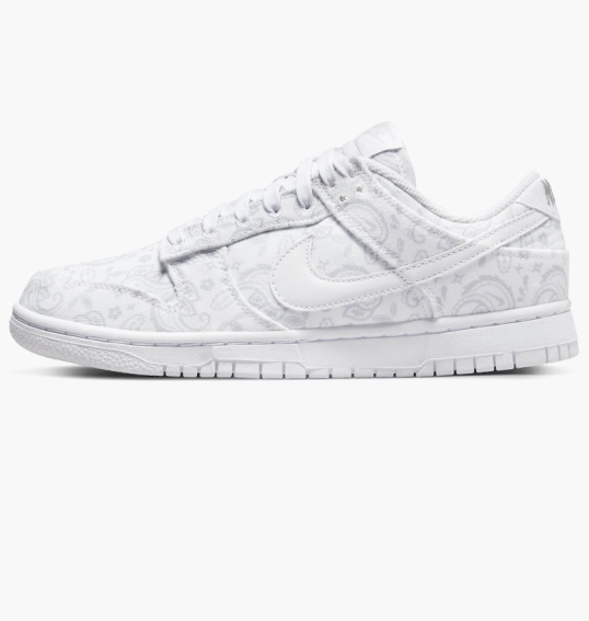 Кросівки Nike Dunk Low White Paisley White Dj9955-100 фото 9 — інтернет-магазин Tapok