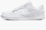 Кросівки Nike Dunk Low White Paisley White Dj9955-100 Фото 9