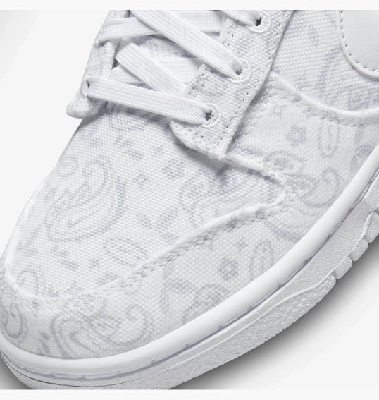 Кросівки Nike Dunk Low White Paisley White Dj9955-100 фото 15 — інтернет-магазин Tapok