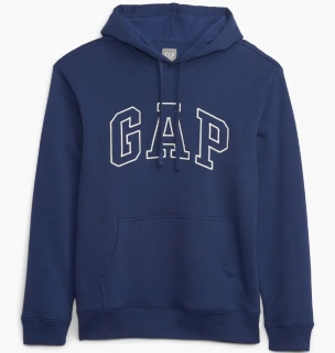 Худые Gap Arch Logo Hoodie Blue 829184022
