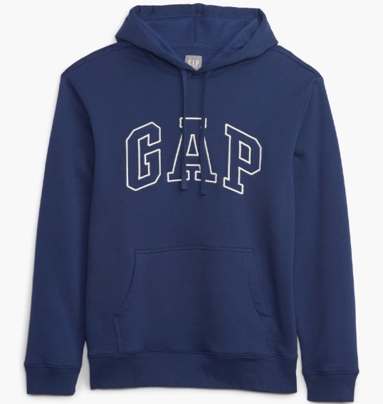 Худые Gap Arch Logo Hoodie Blue 829184022 фото 2 — интернет-магазин Tapok