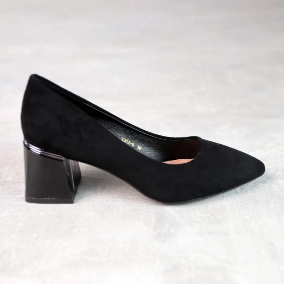 Туфли женские классические 588219 Черные фото 1 — интернет-магазин Tapok