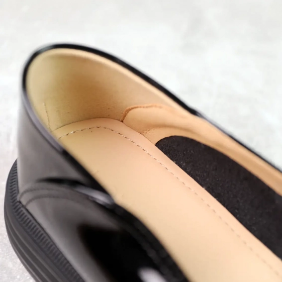 Туфли женские кожаные 588264 Черные фото 7 — интернет-магазин Tapok