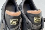 Мужские кроссовки кожаные весенне-осенние черные Splinter 1524 Фото 5