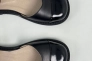 Босоніжки жіночі шкіряні чорні з носком шкіра наплак Фото 10