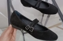 Туфлі жіночі велюрові чорні Фото 11