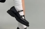 Туфлі жіночі шкіряні чорного кольору Фото 1