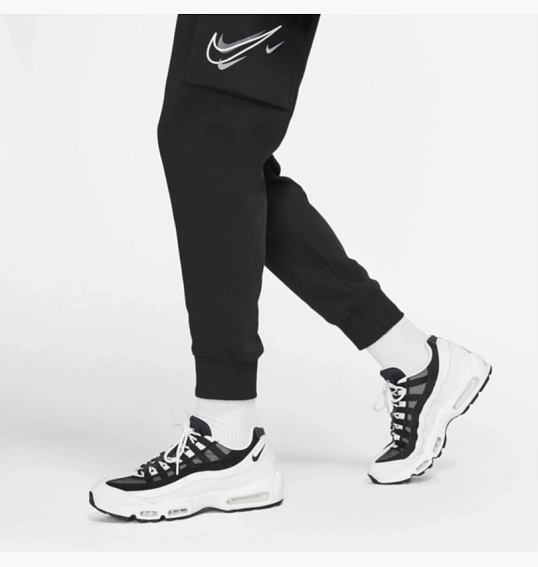 Спортивний костюм Nike Sportswear Fleece Black DQ3942-010__DQ3946-010 фото 7 — інтернет-магазин Tapok