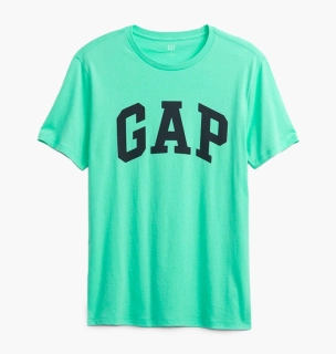 Футболка Gap  Logo T-Shirt Turquoise 547309521