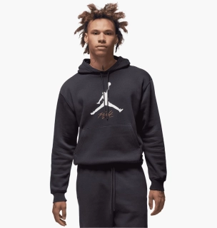 Худые Air Jordan Essentials Fleece Hoodie Black FD7545-010