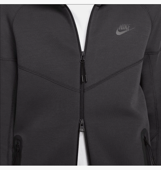 Толстовка Nike Sportswear Tech Fleece Windrunner Black FB7921-060 фото 6 — интернет-магазин Tapok
