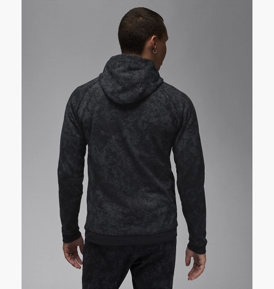 Толстовка Air Jordan Jordan Dri-Fit Sport Air Fleece Full-Zip Hoodie Black FN5846-010 фото 3 — интернет-магазин Tapok