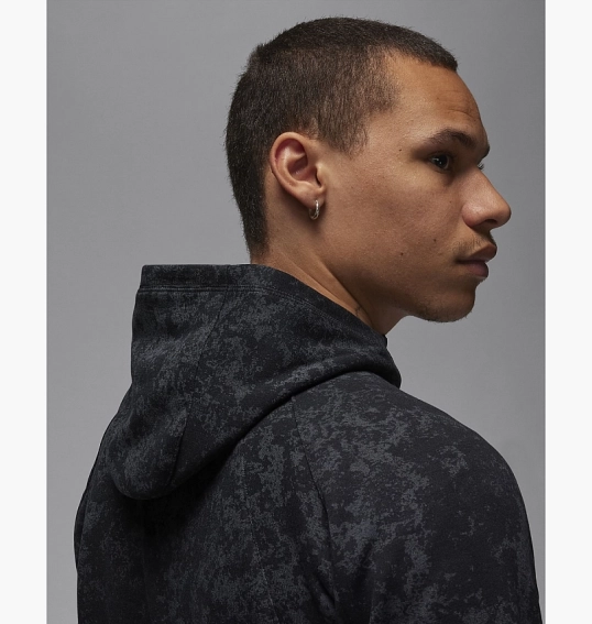 Толстовка Air Jordan Jordan Dri-Fit Sport Air Fleece Full-Zip Hoodie Black FN5846-010 фото 7 — интернет-магазин Tapok