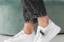 Жіночі кросівки шкіряні весняно-осінні білі Yuves 507 Фото 5