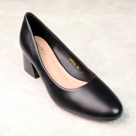Туфлі жіночі класичні 588355 Чорні фото 2 — інтернет-магазин Tapok