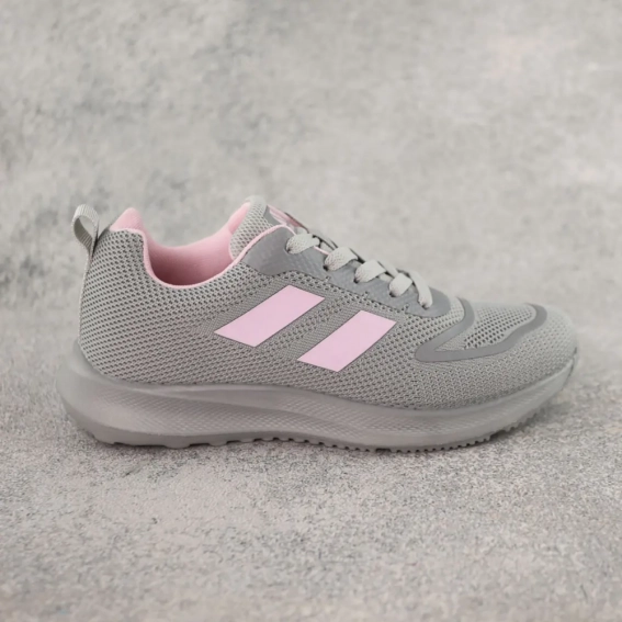 Кросівки жіночі 588181 Сірі рожеві фото 1 — інтернет-магазин Tapok