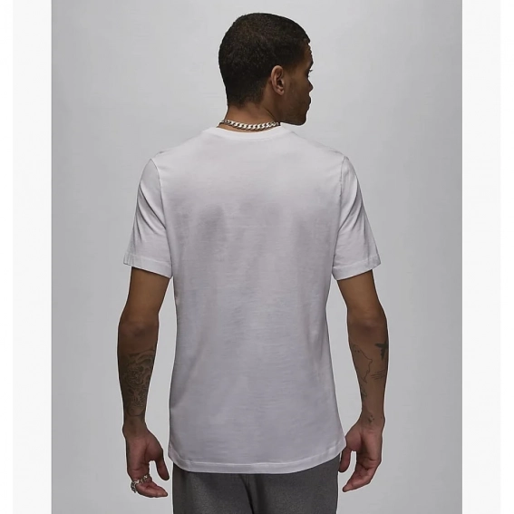 Мужская футболка с длинным рукавом NIKE M JORDAN BRAND JM STACK SS CREW FN5978-100 фото 4 — интернет-магазин Tapok