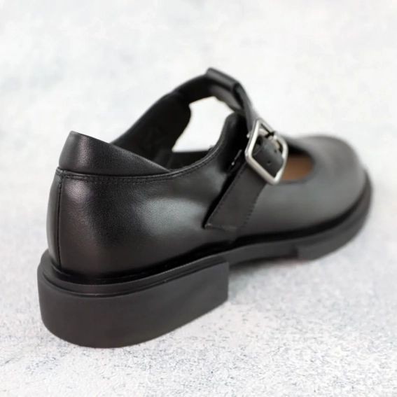 Туфлі жіночі шкіряні 588415 Чорні фото 5 — інтернет-магазин Tapok