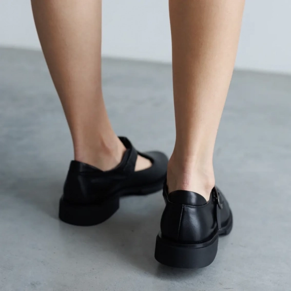 Туфлі жіночі шкіряні 588415 Чорні фото 13 — інтернет-магазин Tapok