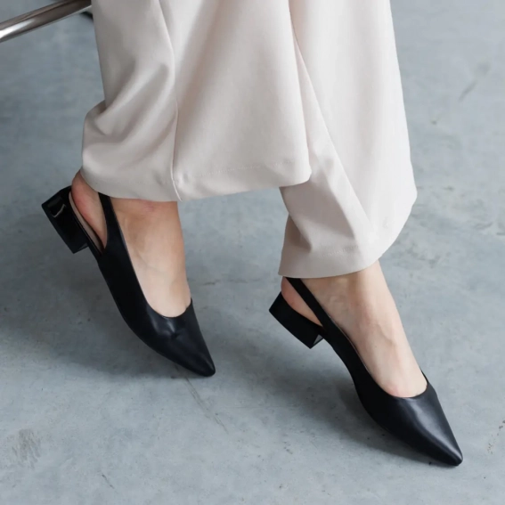 Туфли женские кожаные 588506 Черные фото 8 — интернет-магазин Tapok