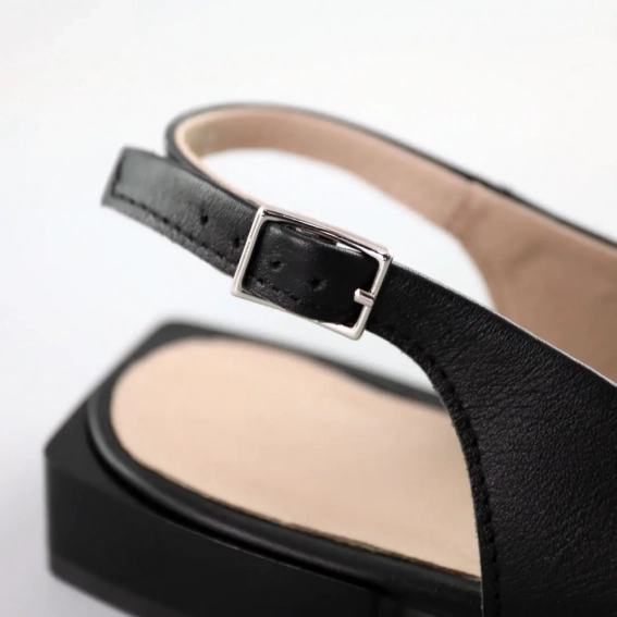 Туфли женские кожаные 588506 Черные фото 20 — интернет-магазин Tapok