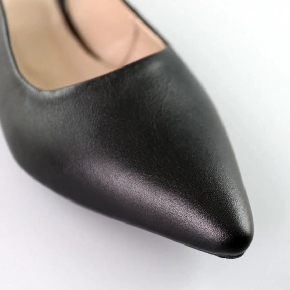 Туфли женские кожаные 588506 Черные фото 21 — интернет-магазин Tapok