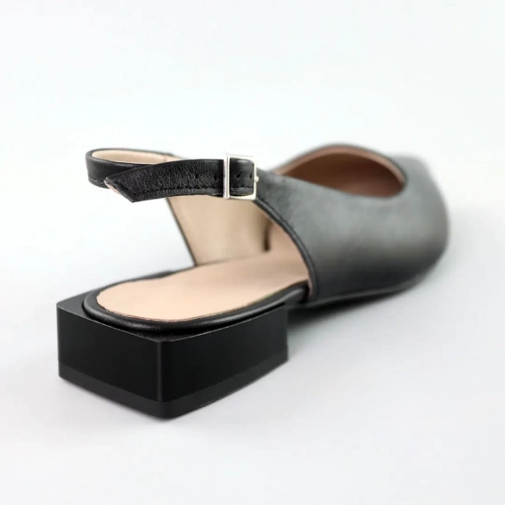 Туфли женские кожаные 588506 Черные фото 23 — интернет-магазин Tapok