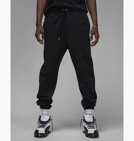 Брюки Air Jordan Wordmark Fleece Pant Black FJ0696-010 фото 2 — интернет-магазин Tapok