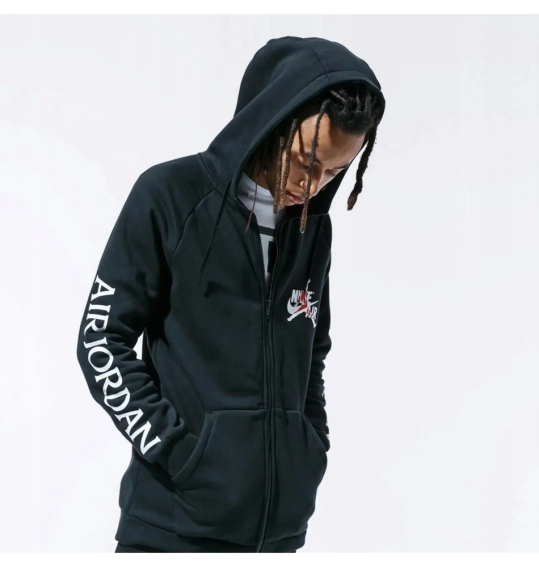 Кофта чоловіча Jordan Jumpman Zip (DH9506-010) фото 4 — інтернет-магазин Tapok
