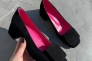 Туфлі жіночі замшеві чорні Фото 11