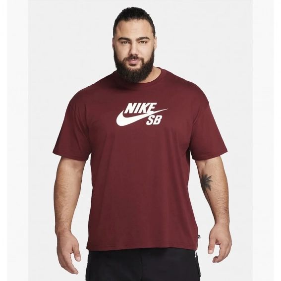 Мужская футболка с длинным рукавом M NIKE SB TEE LOGO HBR CV7539-619 фото 1 — интернет-магазин Tapok