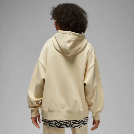 Кофта женская Jordan Wmns Flight Fleece Hoodie (DQ4603-234) фото 2 — интернет-магазин Tapok