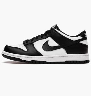 Кроссовки Nike Dunk Low Retro White Black/Black CW1590-100