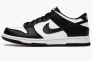 Кросівки Nike Dunk Low Retro White Black White/Black CW1590-100 Фото 1