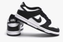 Кросівки жіночі Nike Dunk Low Retro White Black White/Black CW1590-100 Фото 8