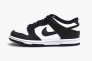 Кросівки жіночі Nike Dunk Low Retro White Black White/Black CW1590-100 Фото 9