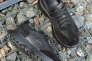 Кросівки жіночі замшеві чорні із вставками шкіри та сітки на чорній підошві Фото 8