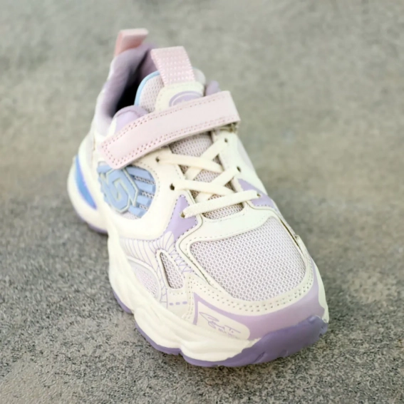Кросівки дитячі 588792 Молочні фіолетові фото 2 — інтернет-магазин Tapok