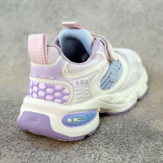 Кросівки дитячі 588792 Молочні фіолетові фото 5 — інтернет-магазин Tapok