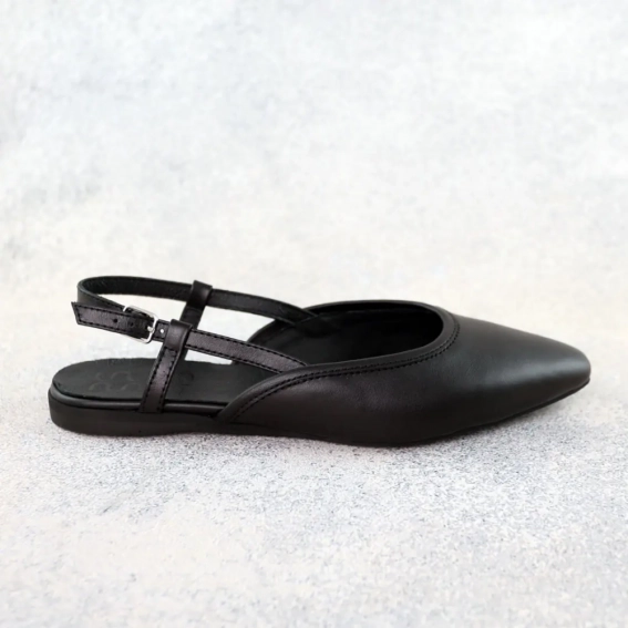 Туфлі жіночі шкіряні 588788 Чорні фото 1 — інтернет-магазин Tapok
