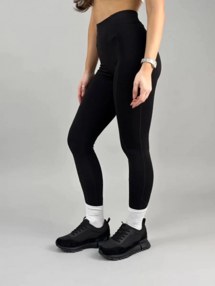 Кросівки жіночі замшеві чорні фото 2 — интернет-магазин Tapok