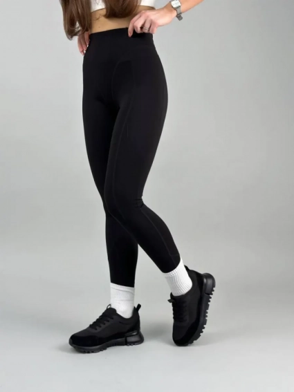 Кросівки жіночі замшеві чорні фото 3 — интернет-магазин Tapok