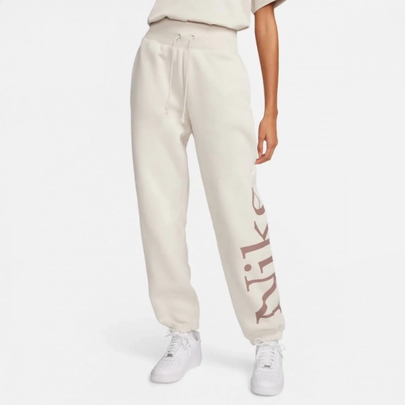 Брюки женские Nike W Nsw Phnx Flc Os (FN2552-104) фото 1 — интернет-магазин Tapok