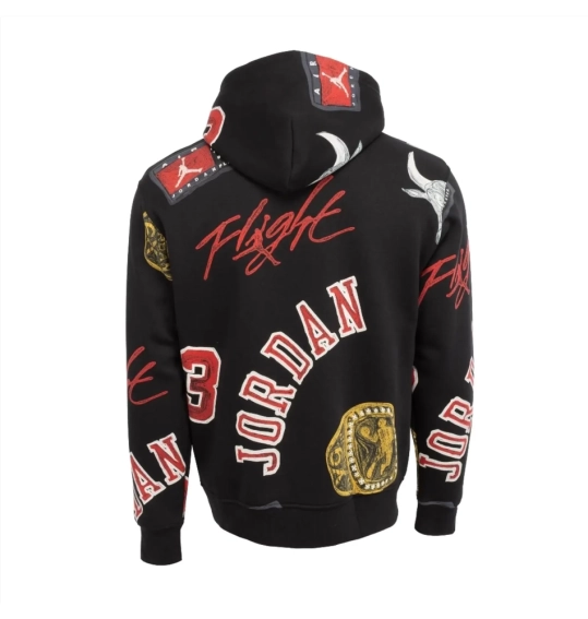 Кофта мужская Jordan Essential Aop Fleece (FN4545-010) фото 6 — интернет-магазин Tapok